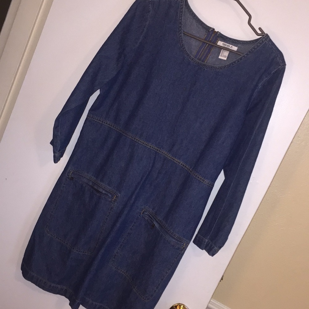 Denim dress
